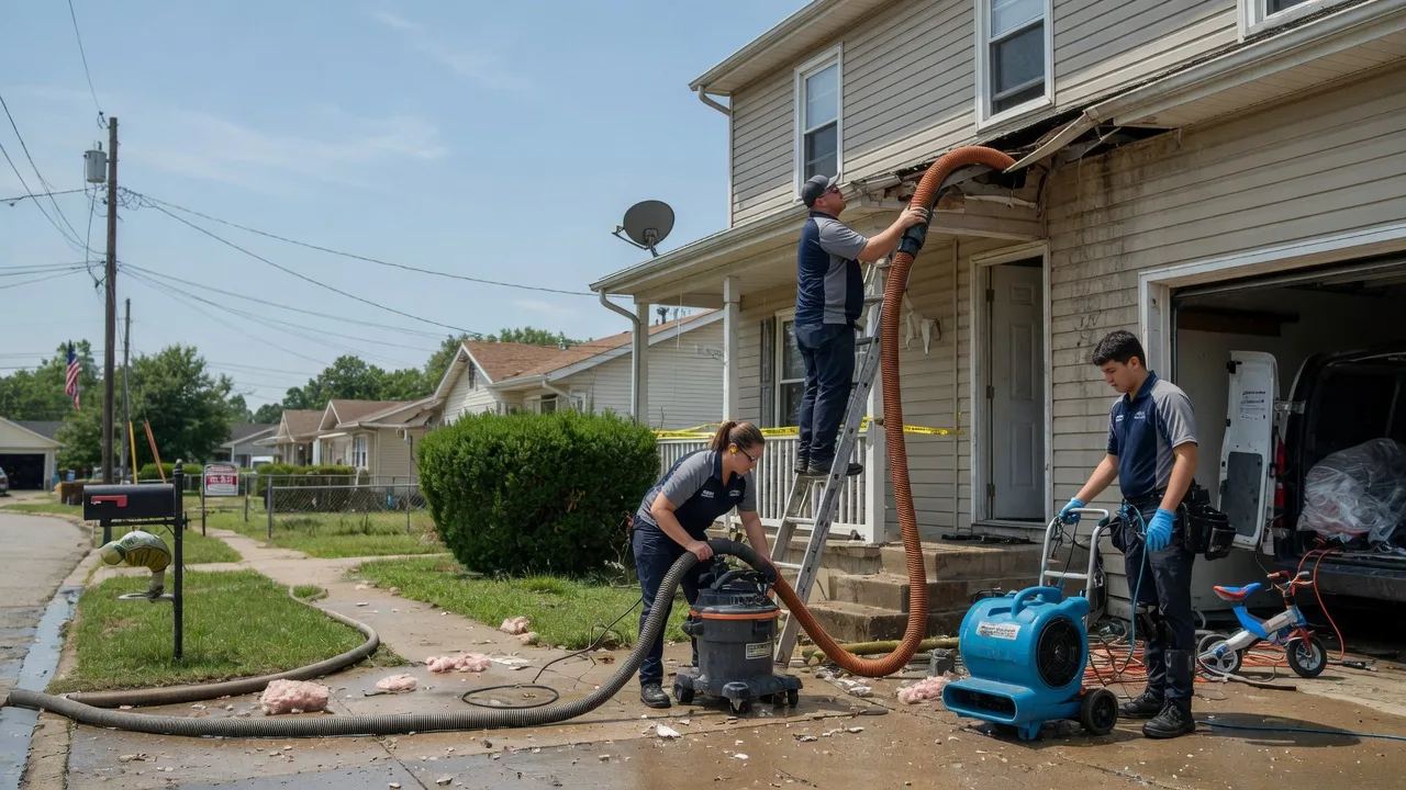 Water Damage Restoration in Moscow Mills, MO near me